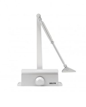 Click Here To Enlarge This Photo Of ZDC003-SE - Zoo Hardware Silver Size 3 Fixed Power Budget Door Closer with Arm and body &lpar;P&period;A Braket Inc&rpar;