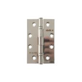 Atlantic - AH42525PSS Slim Knuckle Ball Bearing Hinges 4&Prime; x 2&period;5&Prime; x 2&period;5mm &ndash; Polished Stainless Steel