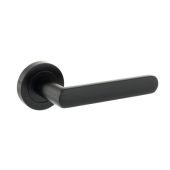 Atlantic - S42RMB STATUS 'Carolina' Lever on Round Rose &ndash; Matt Black