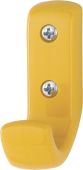 K676 &lpar;AR618&rpar; Hoppe Arrone Single Coat Hook - &lpar;Nylon&rpar; Yellow - 624416