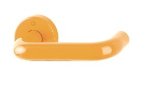 K138&sol;15K &lpar;AR600&sol;20&rpar; Hoppe Arrone Lever on 6mm Rose - &lpar;Nylon&rpar; Yellow - 8568348
