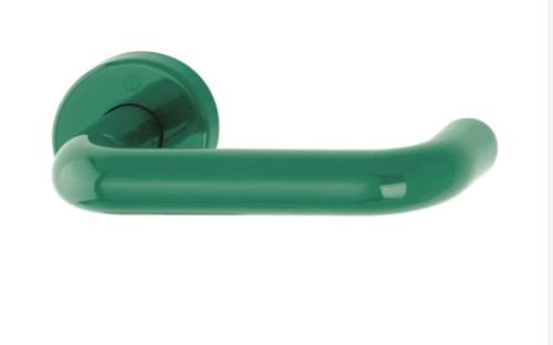 Click Here To Enlarge This Photo Of K138&sol;15K &lpar;AR600&sol;20&rpar; Hoppe Arrone Lever on 6mm Rose - &lpar;Nylon&rpar; Green - 585939