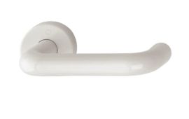 K138&sol;15K &lpar;AR600&sol;20&rpar; Hoppe Arrone Lever on 6mm Rose - &lpar;Nylon&rpar; Diamond White - 585946
