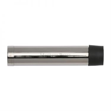 Click Here To Enlarge This Photo Of V1081 64-PNF Heritage Brass Cylindrical Door Stop without Rose 64mm &lpar;75mm projection inc buffer&rpar; Polished Nickel Finish