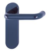 K138&sol;353K &lpar;AR600&sol;21&rpar; Hoppe Arrone Latch Levers on Radius Plate - &lpar;Nylon&rpar; Midnight Blue - 8566318