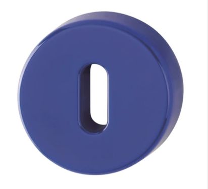 Click Here To Enlarge This Photo Of K15S &lpar;AR600&sol;26&rpar; Hoppe Arrone Standard Key Escutcheon - &lpar;Nylon&rpar; Cobalt Blue - 583966