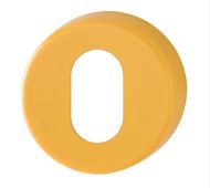 K15S &lpar;AR600&sol;28&rpar; Hoppe Arrone Oval Profile Escutcheon - &lpar;Nylon&rpar; Yellow - 623457