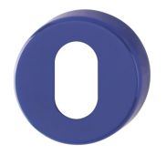 K15S &lpar;AR600&sol;28&rpar; Hoppe Arrone Oval Profile Escutcheon - &lpar;Nylon&rpar; Cobalt Blue - 623464