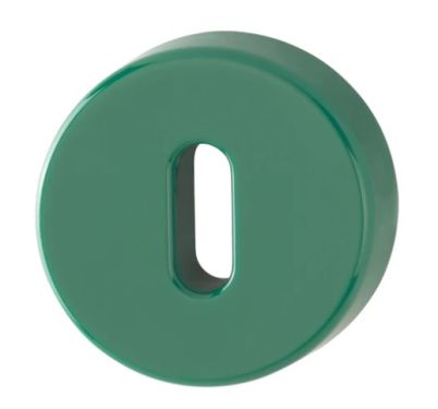 Click Here To Enlarge This Photo Of K15S &lpar;AR600&sol;26&rpar; Hoppe Arrone Standard Key Escutcheon - &lpar;Nylon&rpar; Green - 583980