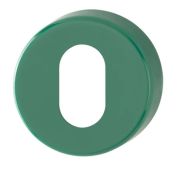 K15S &lpar;AR600&sol;28&rpar; Hoppe Arrone Oval Profile Escutcheon - &lpar;Nylon&rpar; Green - 623402