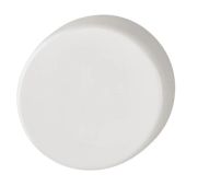 K15S &lpar;AR600&sol;30&rpar; Hoppe Arrone Blank Escutcheon - &lpar;Nylon&rpar; Diamond White - 570959