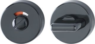 K15S &lpar;AR600&sol;29&rpar; Hoppe Arrone Bathroom Turn & Release - &lpar;Nylon&rpar; Black - 623549