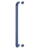 AR602&sol;600BF Hoppe D' Handle &Oslash; 34mm x 600mm Centres Pull Handle Bolt Fix - &lpar;Nylon&rpar; Cobalt Blue