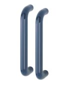 AR602&sol;300BB Hoppe D' Handle &Oslash; 34mm x 300mm Centres Pull Handle Back To Back - &lpar;Nylon&rpar; Midnght Blue