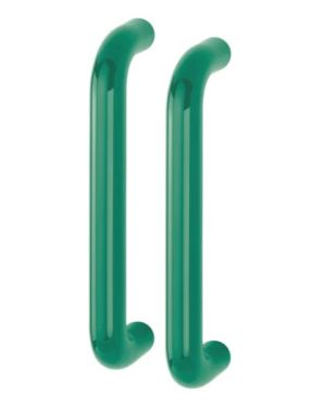 Click Here To Enlarge This Photo Of AR602&sol;300BB Hoppe D' Handle &Oslash; 34mm x 300mm Centres Pull Handle Back To Back - &lpar;Nylon&rpar; Green