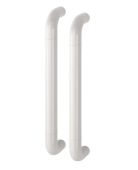AR602&sol;425BB Hoppe D' Handle &Oslash; 34mm x 425mm Centres Pull Handle Back To Back - &lpar;Nylon&rpar; Diamond White