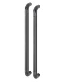 AR602&sol;600BB Hoppe D' Handle &Oslash; 34mm x 600mm Centres Pull Handle Back To Back - &lpar;Nylon&rpar; Anthracite Grey