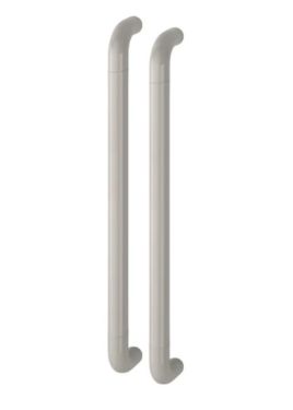 Click Here To Enlarge This Photo Of AR602&sol;600BB Hoppe D' Handle &Oslash; 34mm x 600mm Centres Pull Handle Back To Back - &lpar;Nylon&rpar; Dove Grey