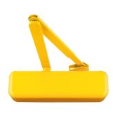AR3500-D-Y&sol;Y Hoppe Size 2-4 Overhead Spring Door Closer c&sol;w Backcheck & Delayed Action - RAL1004 Golden Yellow &lpar;87101081&rpar;