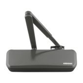 AR3500-D-AG&sol;AG Hoppe Size 2-4 Overhead Spring Door Closer c&sol;w Backcheck & Delayed Action - RAL7016 Anthracite Grey &lpar;11500256&rpar;