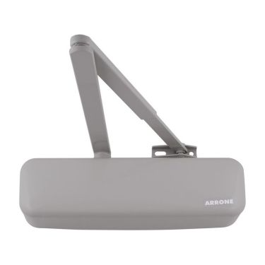 Click Here To Enlarge This Photo Of AR3500-D-DG&sol;DG Hoppe Size 2-4 Overhead Spring Door Closer c&sol;w Backcheck & Delayed Action - RAL7506 Dove Grey &lpar;87101073&rpar;