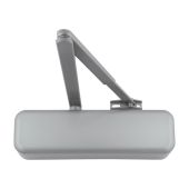 AR3500-D-SE&sol;SE Hoppe Size 2-4 Overhead Spring Door Closer c&sol;w Backcheck & Delayed Action - Silver &lpar;87101066&rpar;