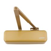 AR3500-D-GE&sol;GE Hoppe Size 2-4 Overhead Spring Door Closer c&sol;w Backcheck & Delayed Action - Gold &lpar;87101067&rpar;