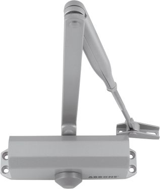 Click Here To Enlarge This Photo Of AR450-SE Hoppe Arrone Fixed Power Size 3 Overhead Door Closer - Silver &lpar;87109670&rpar;