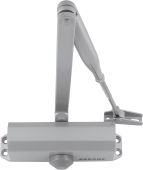 AR450-SE Hoppe Arrone Fixed Power Size 3 Overhead Door Closer - Silver &lpar;87109670&rpar;