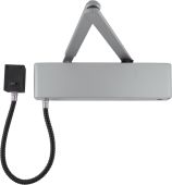 AR1998-L-SE&sol;SE Hoppe Arrone EN&period;4 Electro-Magnetic Hold Open&sol;Swing Free Overhead Door Closer - Silver &lpar;87132361&rpar;