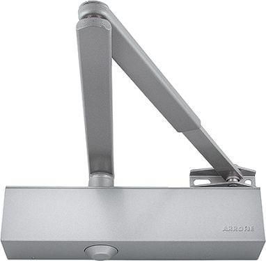 Click Here To Enlarge This Photo Of AR9200-SE Hoppe Arrone Size 2-6 Overhead Spring Door Closer c&sol;w Backcheck - Silver &lpar;87109286&rpar;