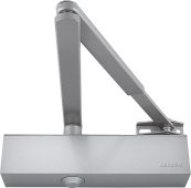 AR9200-SE Hoppe Arrone Size 2-6 Overhead Spring Door Closer c&sol;w Backcheck - Silver &lpar;87109286&rpar;