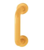 AR602&sol;220CF Hoppe D' Handle &Oslash; 34mm x 220mm Centres Pull Handle Concealed Fix - &lpar;Nylon&rpar; Yellow