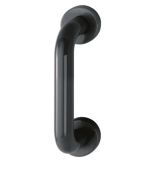 AR602&sol;220CF Hoppe D' Handle &Oslash; 34mm x 220mm Centres Pull Handle Concealed Fix - &lpar;Nylon&rpar; Black