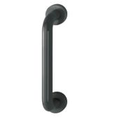 AR602&sol;300CF Hoppe D' Handle &Oslash; 34mm x 300mm Centres Pull Handle Concealed Fix - &lpar;Nylon&rpar; Anthracite Grey