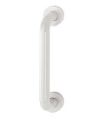 AR602&sol;300CF Hoppe D' Handle &Oslash; 34mm x 300mm Centres Pull Handle Concealed Fix - &lpar;Nylon&rpar; Diamond White