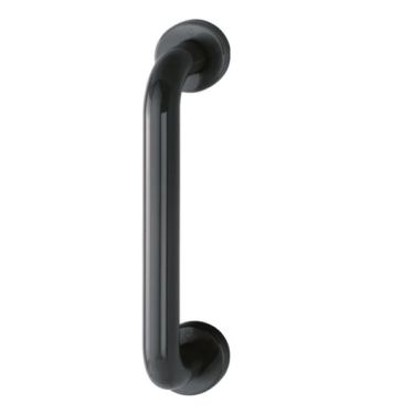 Click Here To Enlarge This Photo Of AR602&sol;300CF Hoppe D' Handle &Oslash; 34mm x 300mm Centres Pull Handle Concealed Fix - &lpar;Nylon&rpar; Black