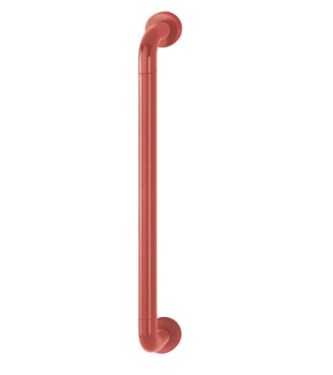 Click Here To Enlarge This Photo Of AR602&sol;600CF Hoppe D' Handle &Oslash; 34mm x 600mm Centres Pull Handle Concealed Fix - &lpar;Nylon&rpar; Red