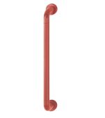 AR602&sol;600CF Hoppe D' Handle &Oslash; 34mm x 600mm Centres Pull Handle Concealed Fix - &lpar;Nylon&rpar; Red