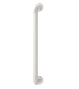 Click Here To Enlarge This Photo Of AR602&sol;600CF Hoppe D' Handle &Oslash; 34mm x 600mm Centres Pull Handle Concealed Fix - &lpar;Nylon&rpar; Diamond White
