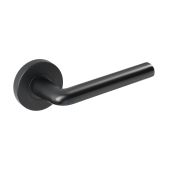 JTF1705-F Jigtech 'Riva' Lever On Rose Matt Black &lbrack;CE&rsqb;