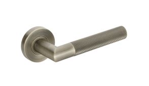 JTHA1900-F Jigtech 'Tactil' Lever On Rose Matt Antique Brass &lbrack;CE&rsqb;