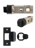 JTL4620-F Matt Black 57mm Smart Passage Latch - CE&sol;Fire Rated
