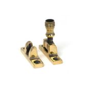 45491 From the Anvil Aged Brass Prestbury Brighton Fastener - Narrow &lpar;Square&rpar;