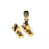 45492 From the Anvil Aged Brass Beehive Brighton Fastener - Narrow &lpar;Square&rpar;