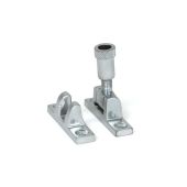 45966 From the Anvil Satin Chrome Brompton Brighton Fastener - Narrow &lpar;Square&rpar;