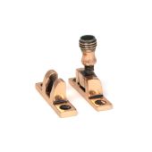 46584 From the Anvil Polished Bronze Prestbury Brighton Fastener - Narrow &lpar;Square&rpar;