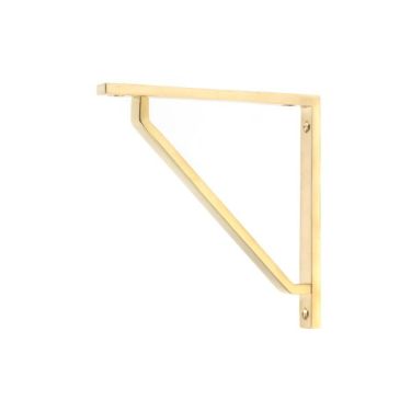 Click Here To Enlarge This Photo Of 51105 From the Anvil Polished Brass Barton Shelf Bracket &lpar;150mm x 150mm&rpar;