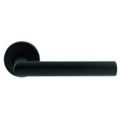 CSL1192MB - Carlisle Brass Eurospec 19mm Mitred Lever on Round Rose &lpar;G304&rpar; Matt Black