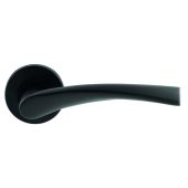 CSL1121MB - Carlisle Brass Eurospec 'Breeze' Designer Lever on Round Rose &lpar;G304&rpar; Matt Black